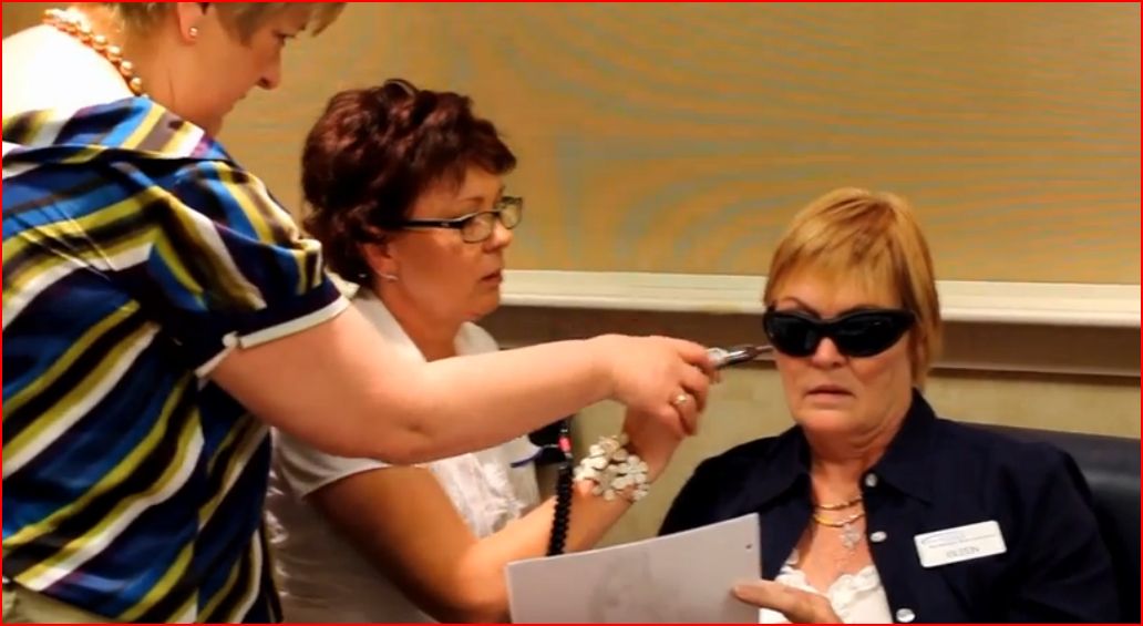 Eileen Training and Teaching Low Level Laser Therapy