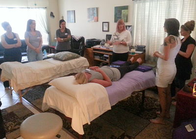 Learning Reiki hand positions for Healing sessions