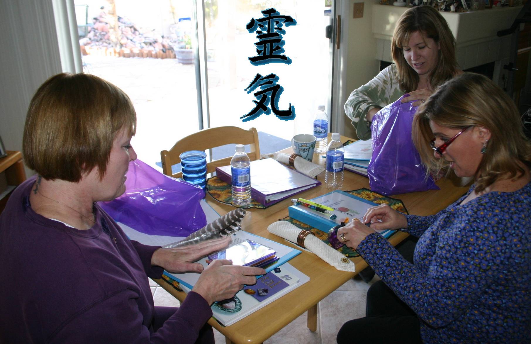 Learning Reiki positions